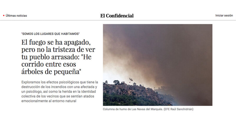 Nota de Prensa: El fuego se ha apagado… El Confidencial